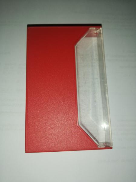 Kassettenleerhülle Europa Rot Trapez